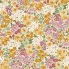 Ditsy Floral Wallpaper Yellow / Purple Grandeco A80501