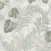 Phelan Leaf Vinyl Wallpaper Green Muriva 209113