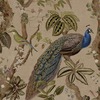 Peacock Woods Wallpaper Taupe / Multi Holden 13680