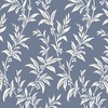 Laura Ashley Paxford Leaves Wallpaper Dark Seaspray 143326