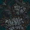 Laurence Llewelyn-Bowen Morris Major Floral Wallpaper Blue LB25144