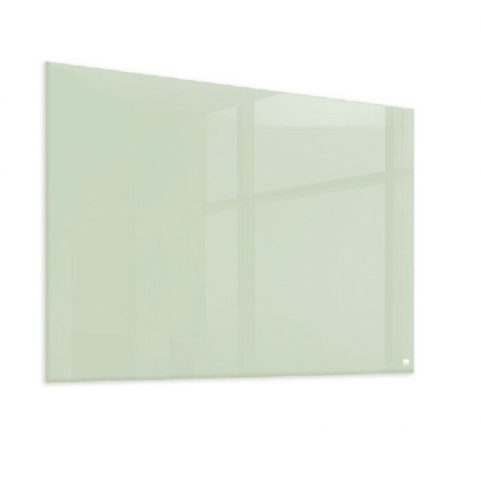 Casca Magnetic Glass Writing Board 1000 x 1000mm, Green Ice