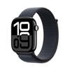 Apple Watch Series 10 GPS 46mm Jet Black Aluminium Case with Ink Sport Loop MWWR3QA