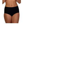 After Eden Unlimited High Waist Brief 2 Pack - Black - One Size