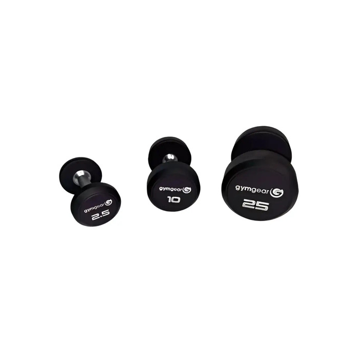 Gym Gear Rubber Dumbbells Sets