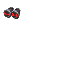 Gym Gear Rubber Dumbbells Pair's