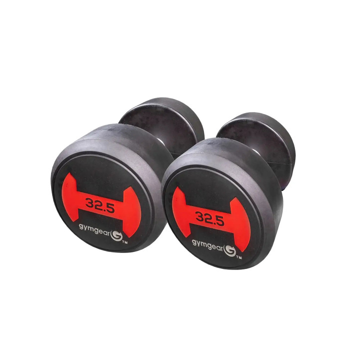 Gym Gear Rubber Dumbbells Pair's