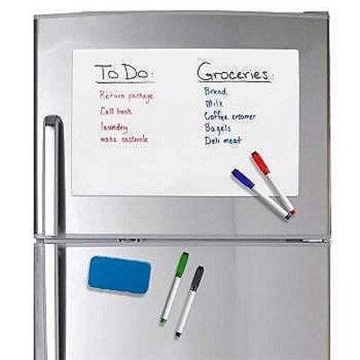 Flexible Magnetic Labels with Drywipe Surface A4 Single