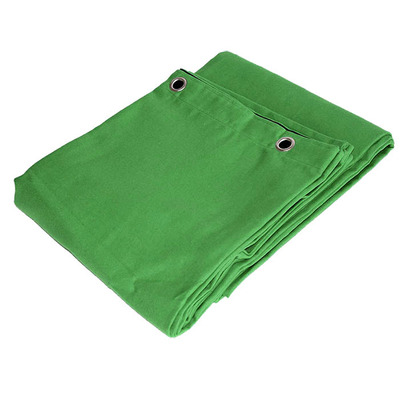 Molton Stage Backdrop with Eyelets - 9 x 6m Green Screen