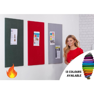 FlameShield Unframed Felt Noticeboards