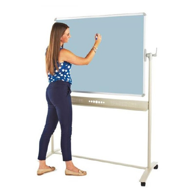 Colourwipe Mobile Board 900 x 1200mm Blue & Blue