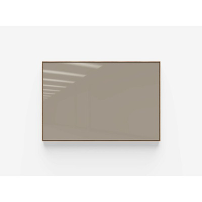 'Area' Oak Framed Glass Board