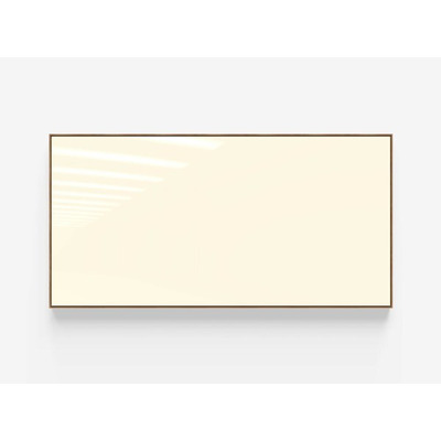 'Area' Oak Framed Glass Board