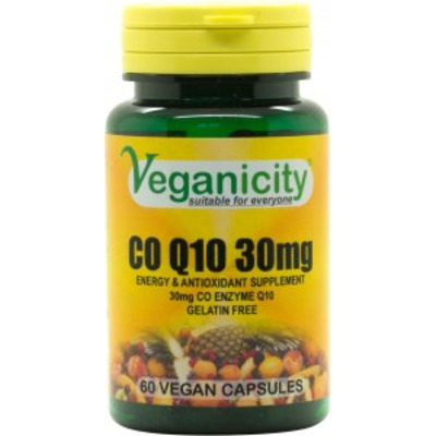 Co Enzyme Q10 30mg Capsules &pipe; Vegan Supplement Store &pipe; FREE Shipping