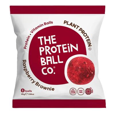 Vegan Protein Balls - A Delicious, Healthy Treat, Raspberry Brownie / Single (45g)