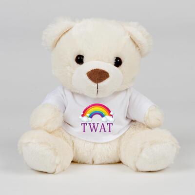 Rainbow Swearing Swear Bear