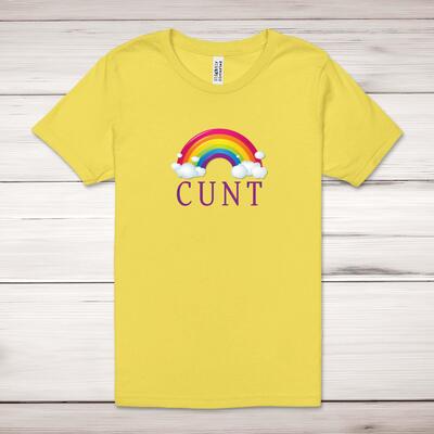 Rainbow Swearing Adult T-Shirt