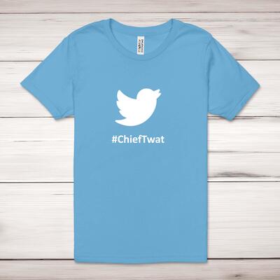 Twitter #ChiefTwat Adult T-Shirt