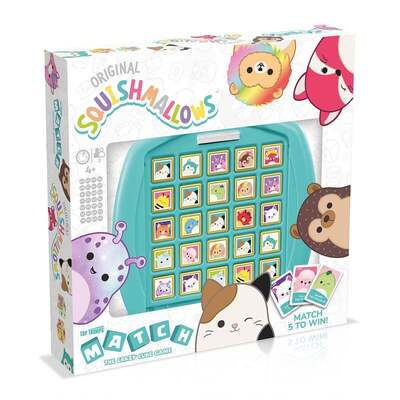 Squishmallows Top Trumps Match - The Crazy Cube Game