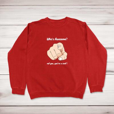 Who's Awesome Sweatshirt