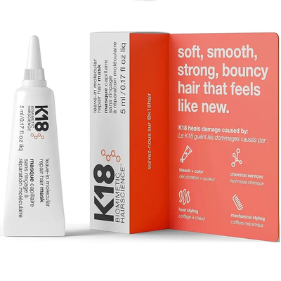 K18 Leave-In Molecular Repair Hair Mask - 5ml