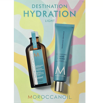 Moroccanoil Destination Hydration Light – Hair & Hand Care Set