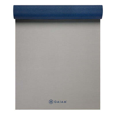 Gaiam Icy Frost Double-sided Yoga Mat 4 mm - Gray