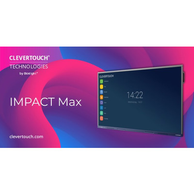 Clevertouch IMPACT MAX Series High Precision Touchscreens