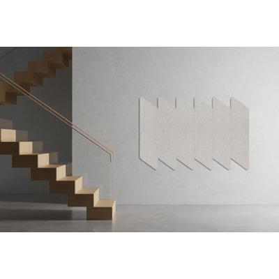 Acoustic Wall Panels 120 x 30cm, Pack of 6