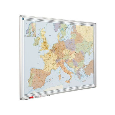 Magnetic Drywipe Europe Map