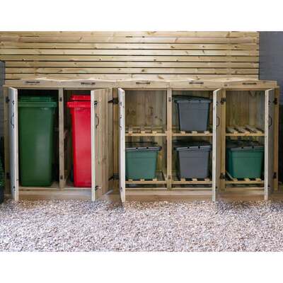 Chatburn Bin and Recycling Box Storage
