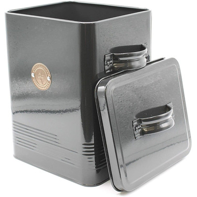 Cat Food Biscuit Tin Midnight Black
