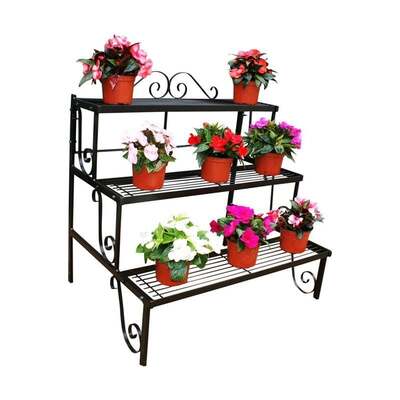 Plant Pot Stand, 3 Shelves