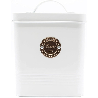Chocolate or Pet Treat Tin French Grey