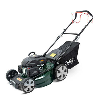 Petrol Lawn Mower Webb 173cc Self-Propelled