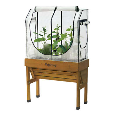 Vegtrug Wall Hugger Greenhouse Frame & Multi-Cover Set