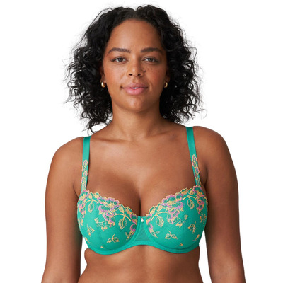 Prima Donna Lenca Padded Balcony Bra - Sunny Teal - 40D
