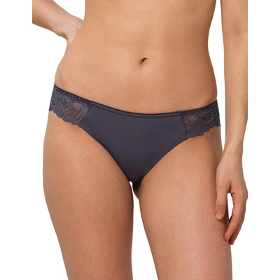 Triumph Wild Peony Florale Brazilian Brief - Pebble Grey - L - 14