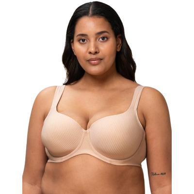 Triumph Modern Soft+ Cotton Padded Bra - Neutral Beige