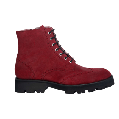 Kelsey - Burgundy Waxy Suede, 9.5 / D