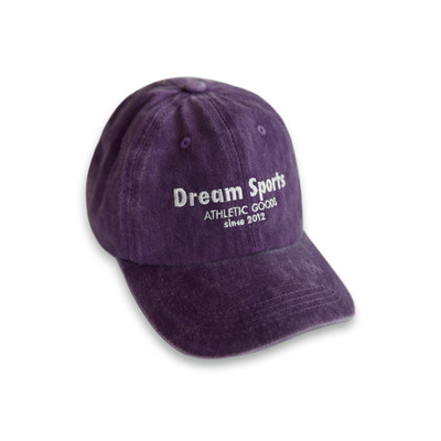 Cap In Vintage Purple With Dream Sports Logo