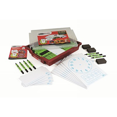 Show-me Gratnells Tray Kit with A4 Telling the Time Boards