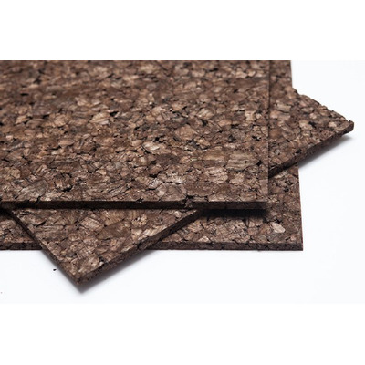 Cork Tiles Tobacco Pack of 6