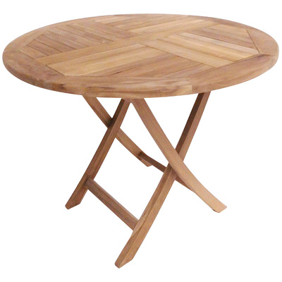 2-4 Seater Round Teak Table