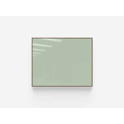 'Area' Oak Framed Glass Board