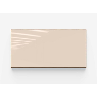 'Area' Oak Framed Glass Board