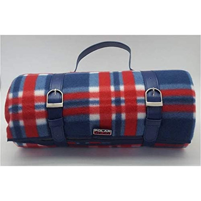 Polar Gear Navy Check Superior Picnic Rug