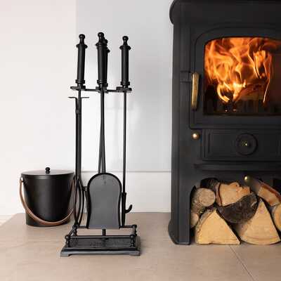 Lilac Fireside Companion Set