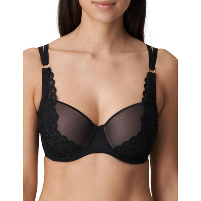 Prima Donna Twist First Night Padded Balcony Bra - Black - 32E
