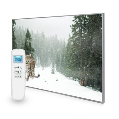 995x1195 Persian Leopard Picture Nexus Wi-Fi Infrared Heating Panel 1200w - Electric Wall Panel Heater